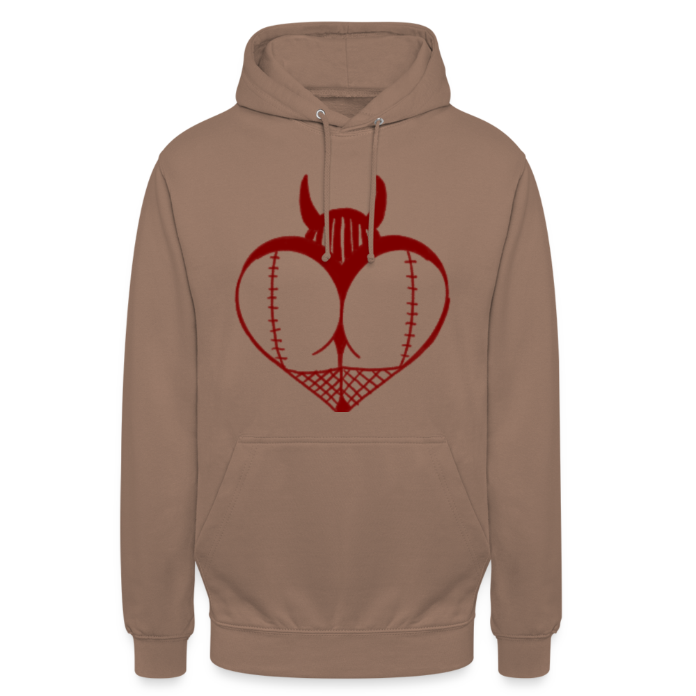 Unisex Hellfire Temptress Hoodie - mocha