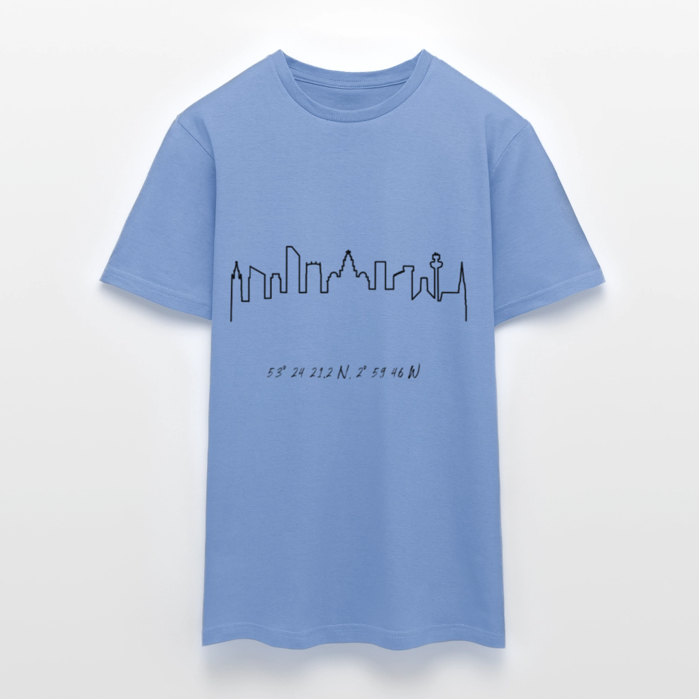 City of Liverpool Unisex T-shirt - carolina blue