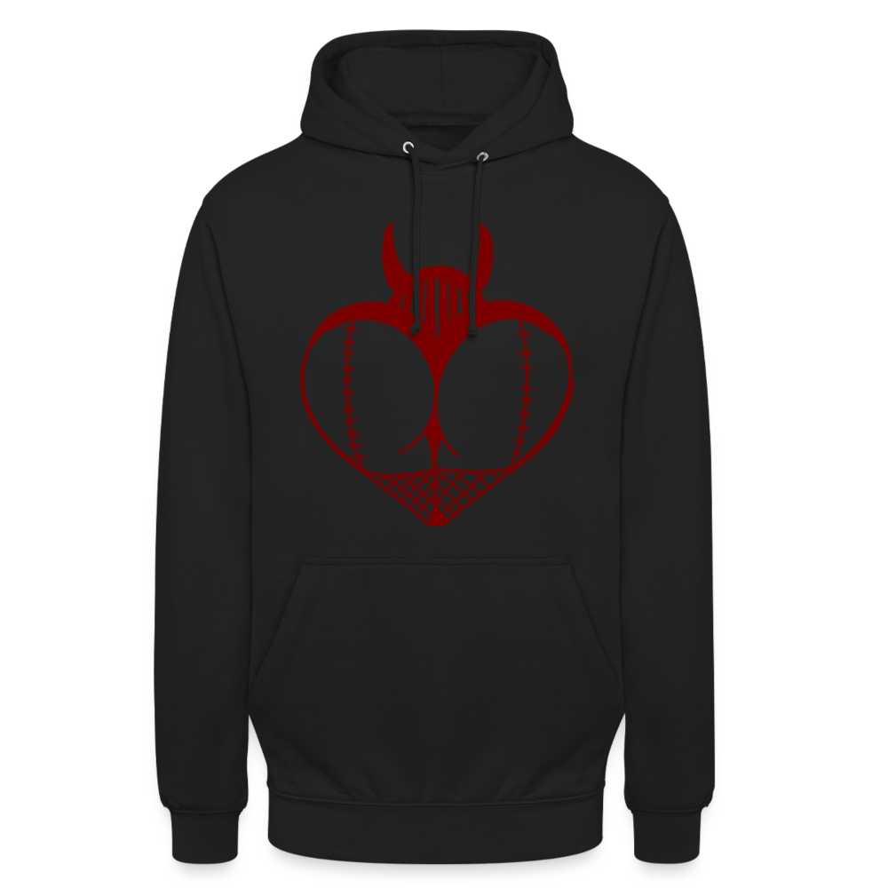 Unisex Hellfire Temptress Hoodie - black