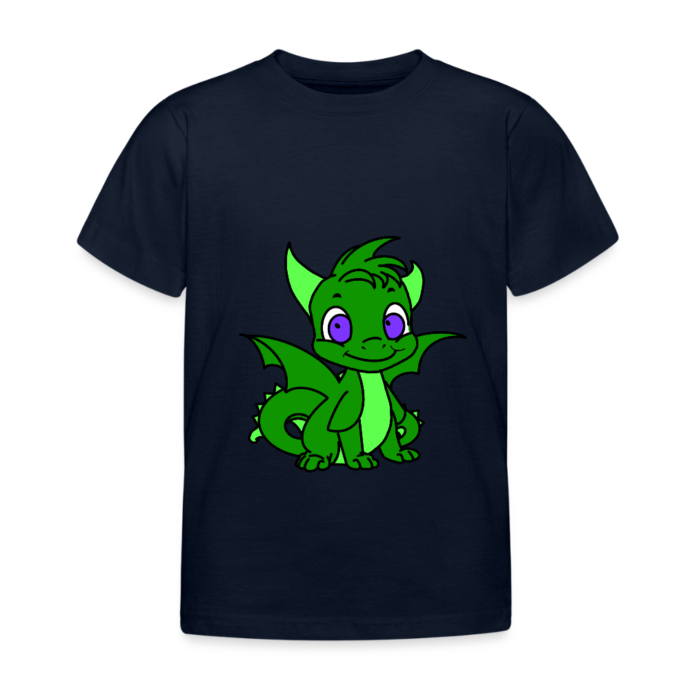 Kids' Little Dragon T-Shirt - navy