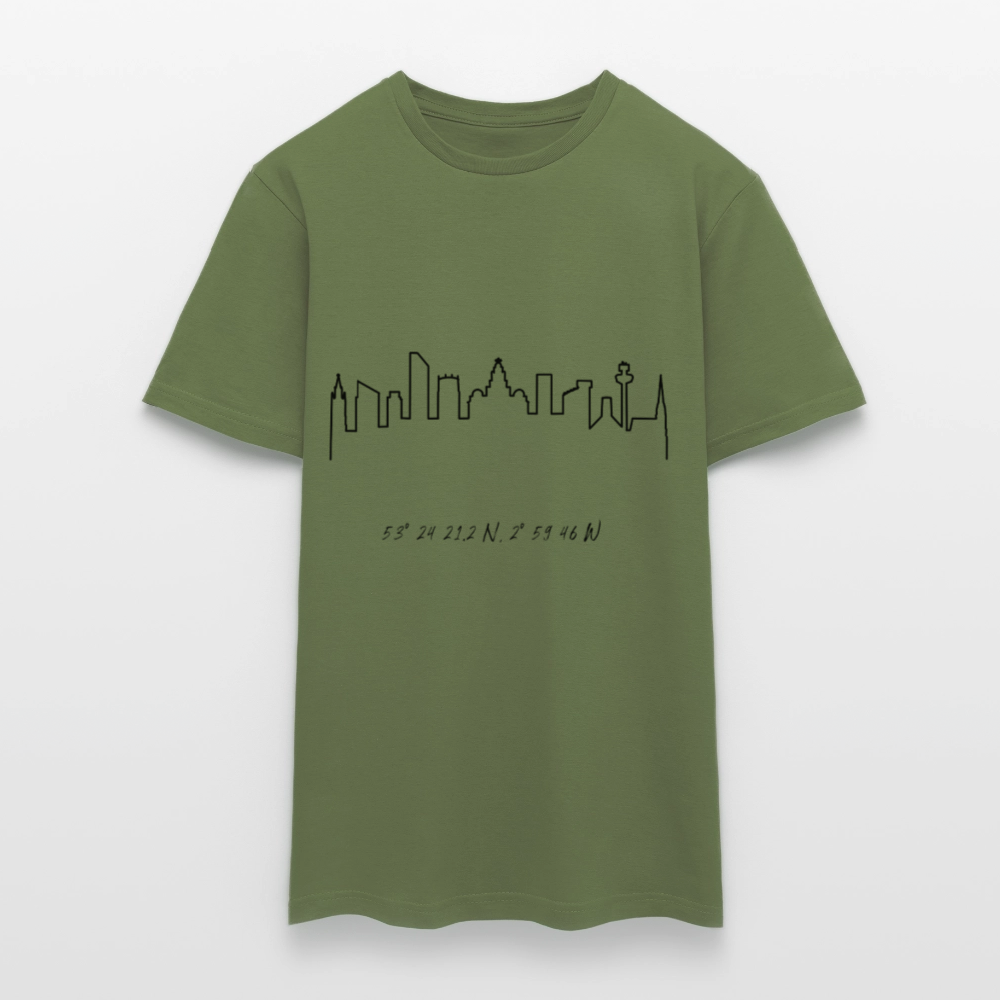 City of Liverpool Unisex T-shirt - military green