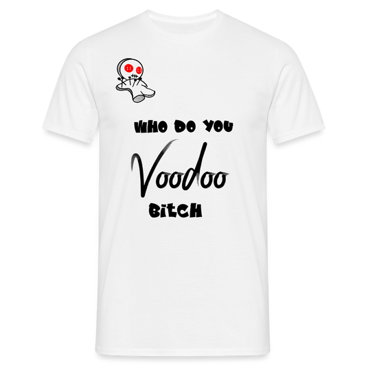 Men's Voodoo Tshirt - white