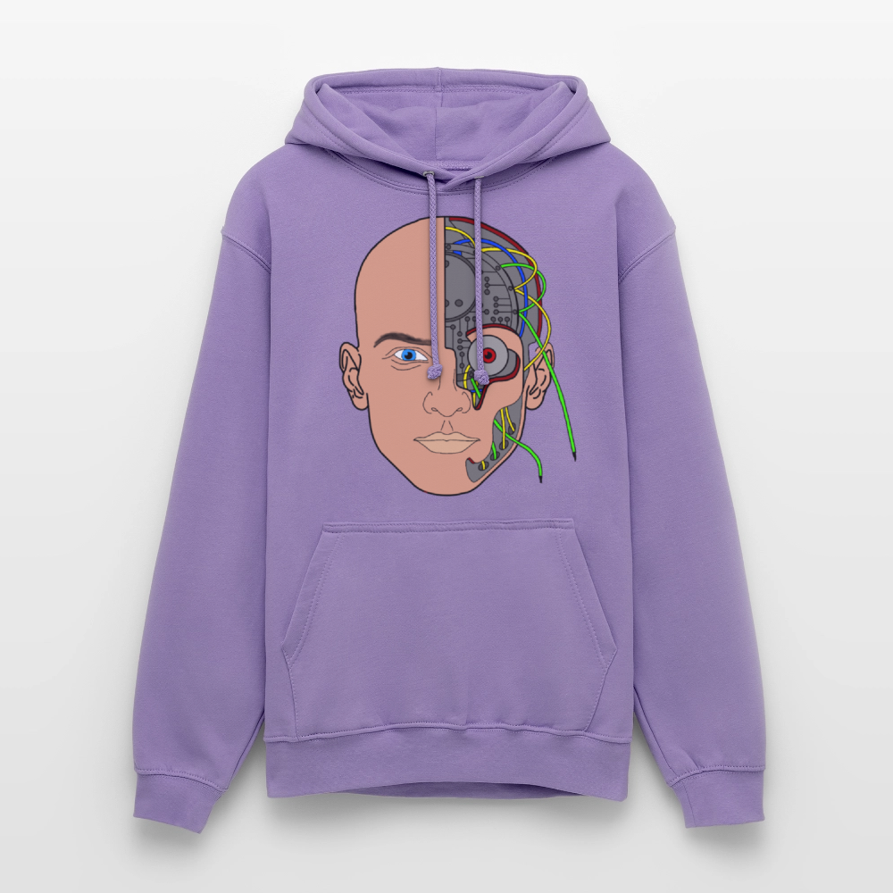 Cyborg Unisex Hoodie - lavender