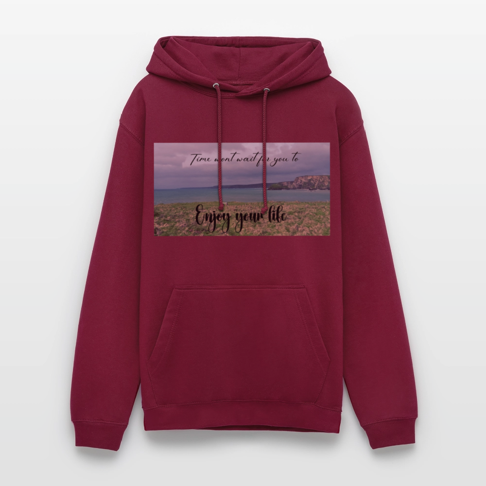 Cornwall Inspired Unisex Hoodie - bordeaux