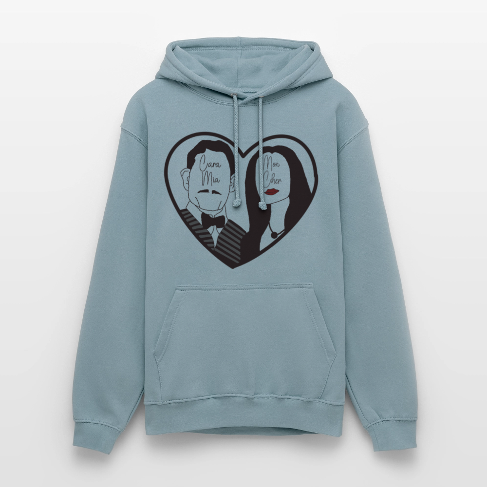 Unisex True Love  Hoodie - stonewash blue