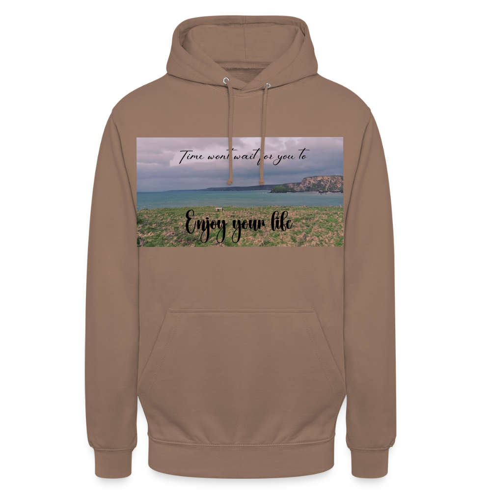 Cornwall Inspired Unisex Hoodie - mocha