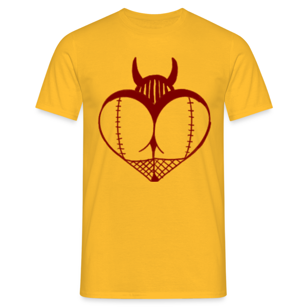 Men's Hellfire Temptress T-shirt - yellow