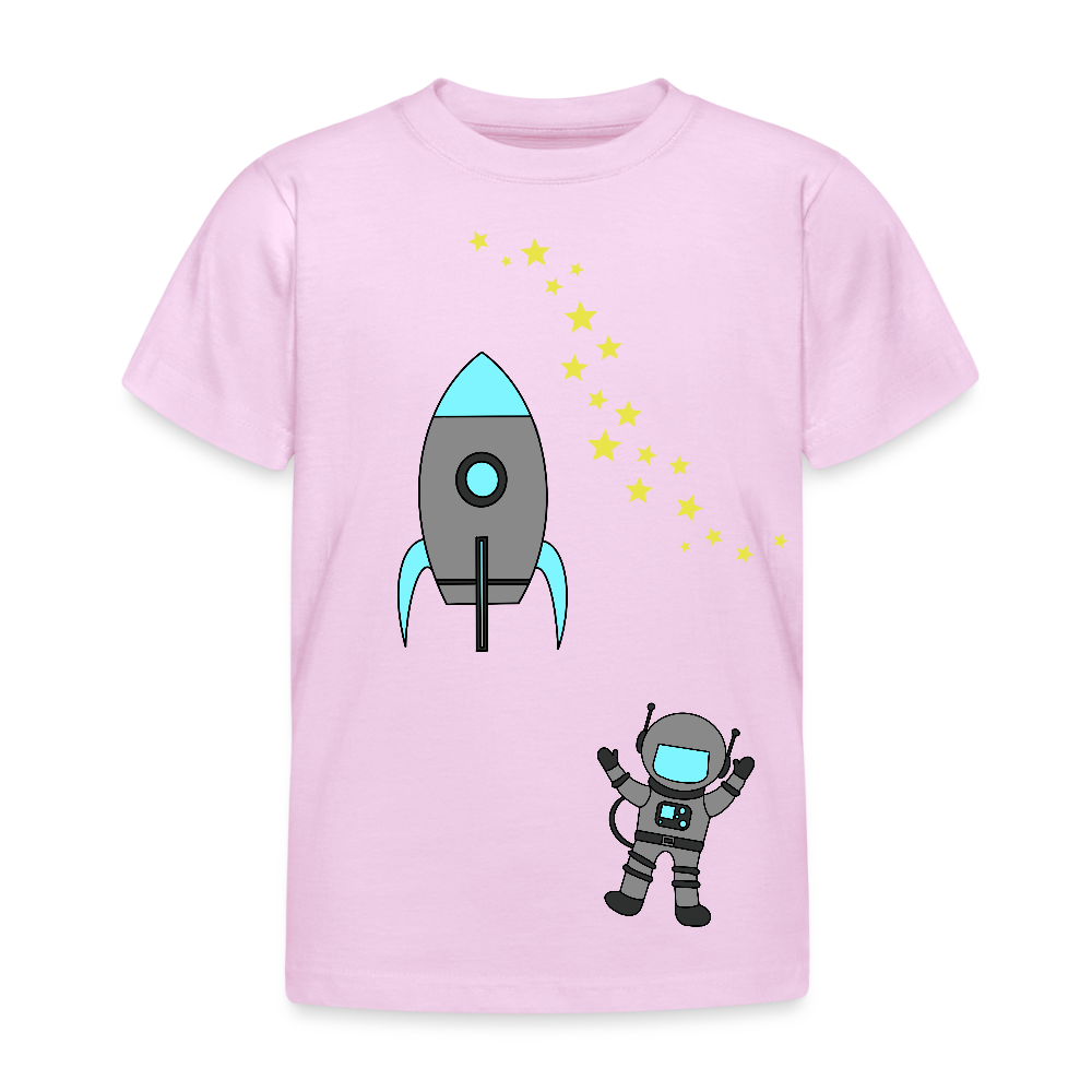 Kids' Little Astronaut Tshirt - light pink