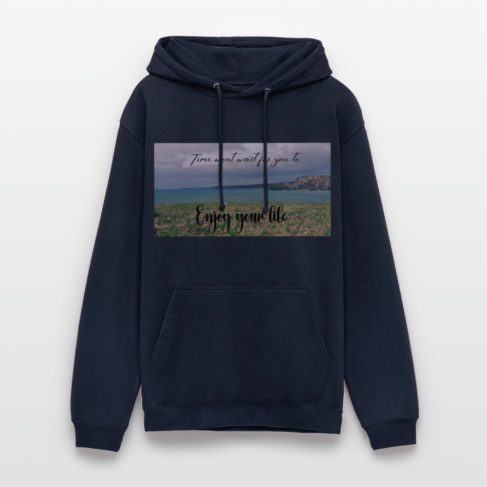 Cornwall Inspired Unisex Hoodie - navy