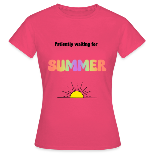 Women's Summertime T-Shirt - azalea