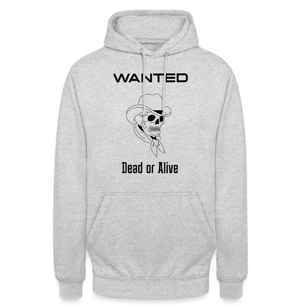 Unisex Outlaw  Hoodie - light heather grey