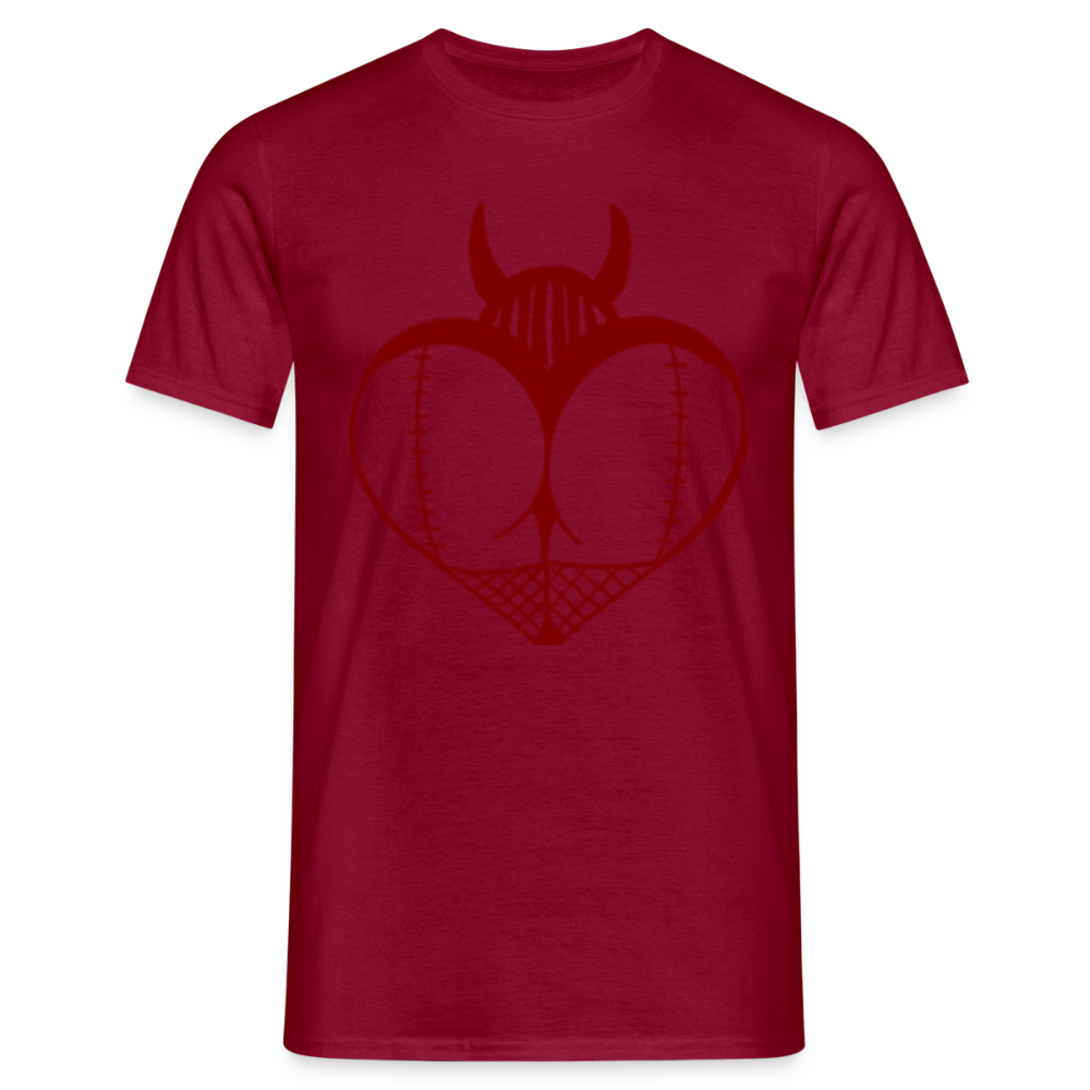 Men's Hellfire Temptress T-shirt - brick red