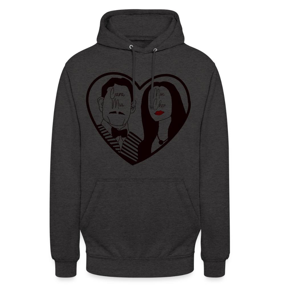 Unisex True Love  Hoodie - charcoal grey