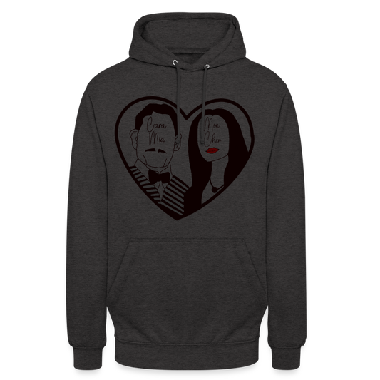 Unisex True Love  Hoodie - charcoal grey