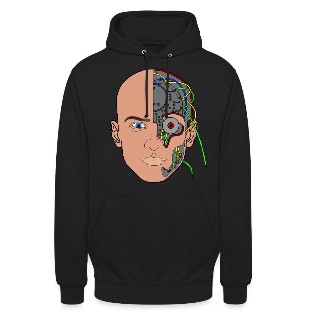 Cyborg Unisex Hoodie - black