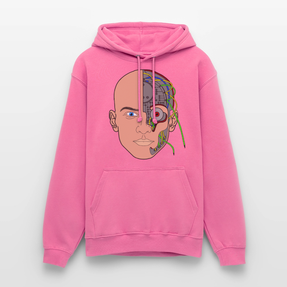 Cyborg Unisex Hoodie - pink