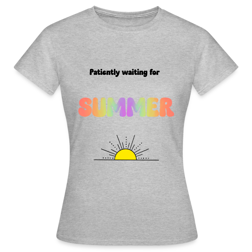 Women's Summertime T-Shirt - heather grey