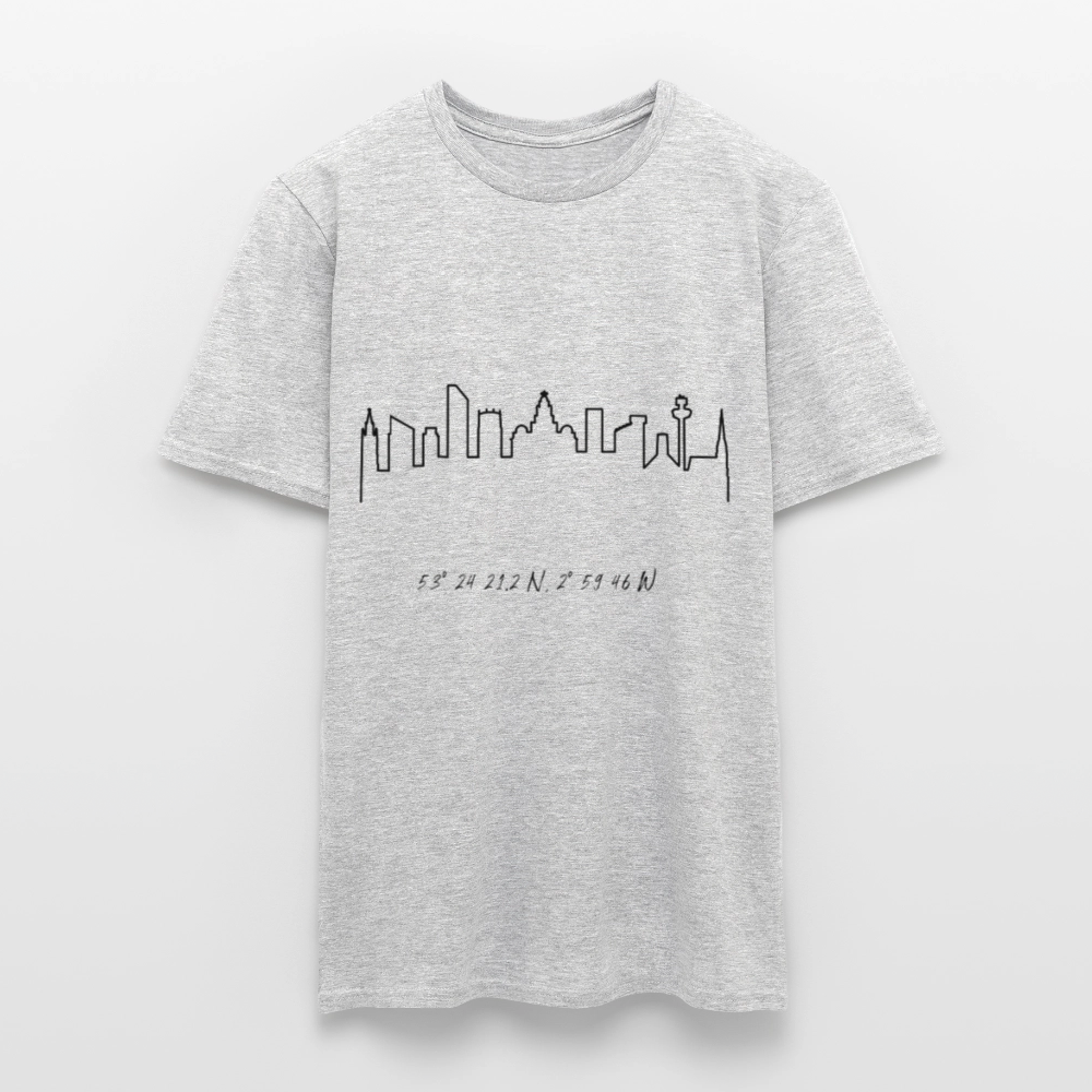 City of Liverpool Unisex T-shirt - heather grey