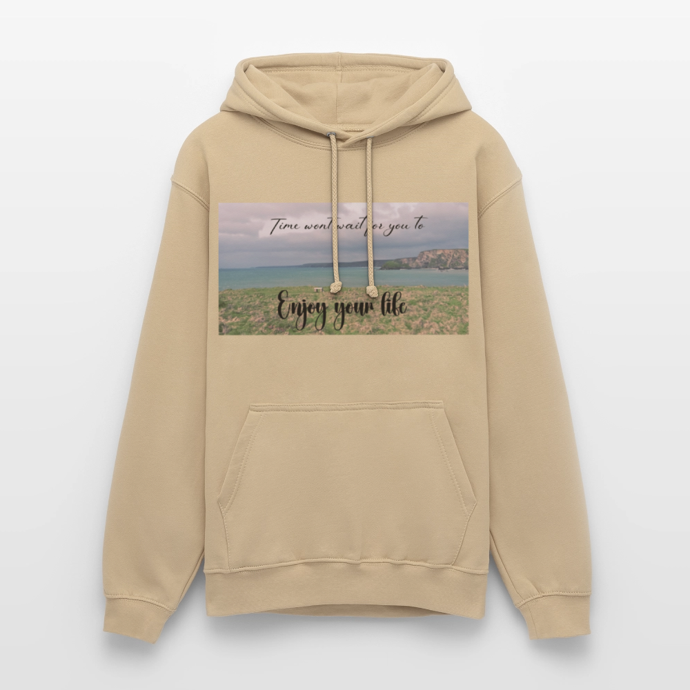 Cornwall Inspired Unisex Hoodie - beige