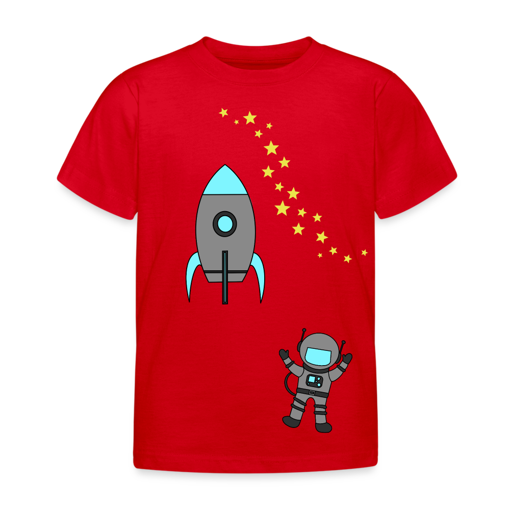 Kids' Little Astronaut Tshirt - red