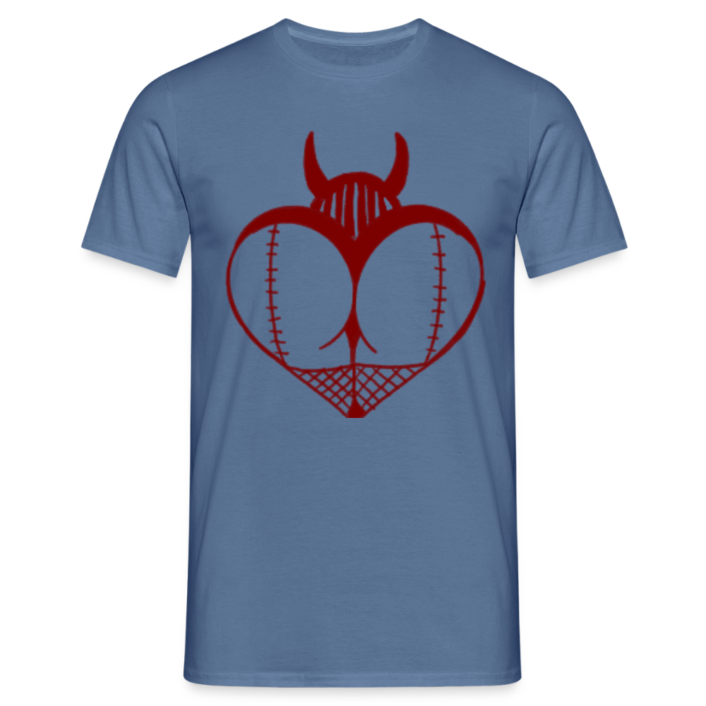 Men's Hellfire Temptress T-shirt - dove blue 