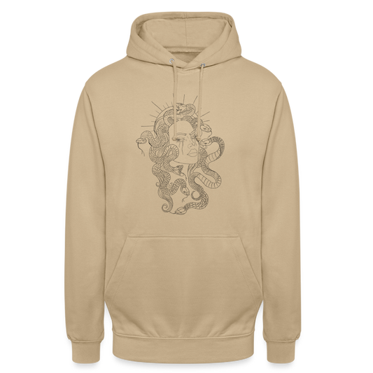 Unisex Medusa Hoodie - beige