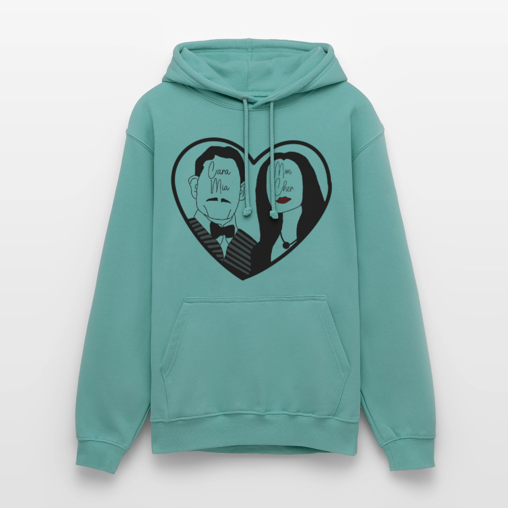 Unisex True Love  Hoodie - pastel turquoise