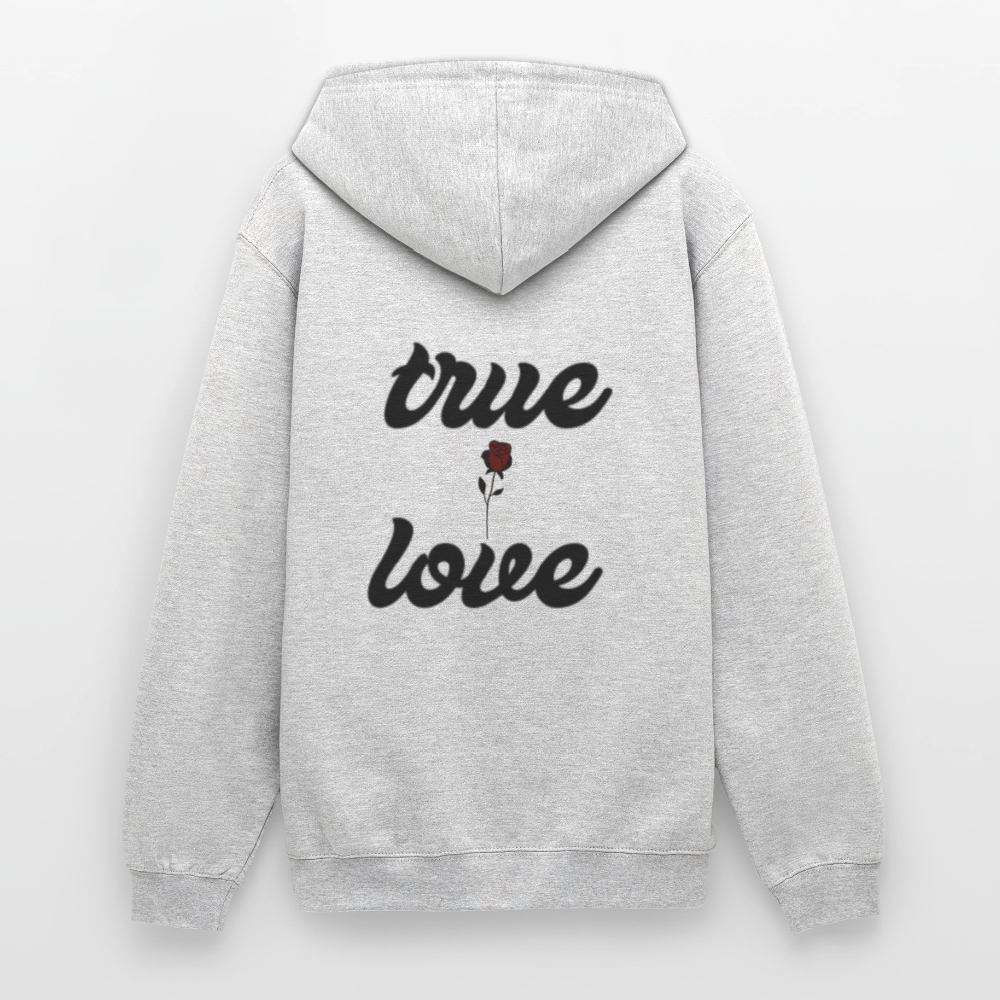 Unisex True Love  Hoodie - light heather grey