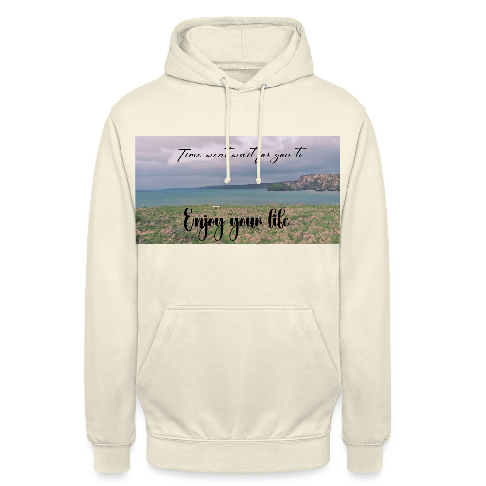 Cornwall Inspired Unisex Hoodie - vanilla