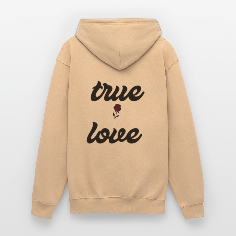 Unisex True Love  Hoodie - peach