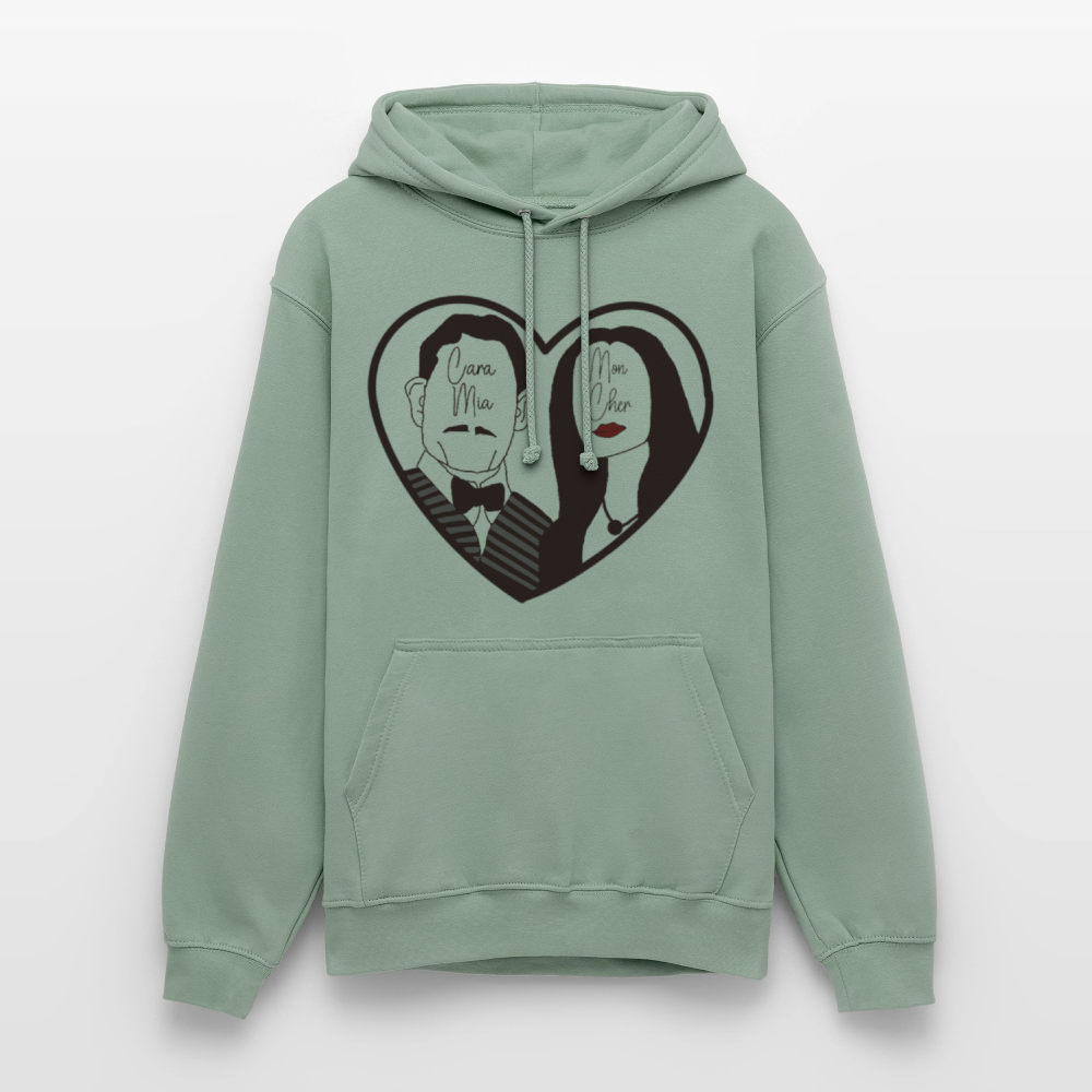 Unisex True Love  Hoodie - steel green