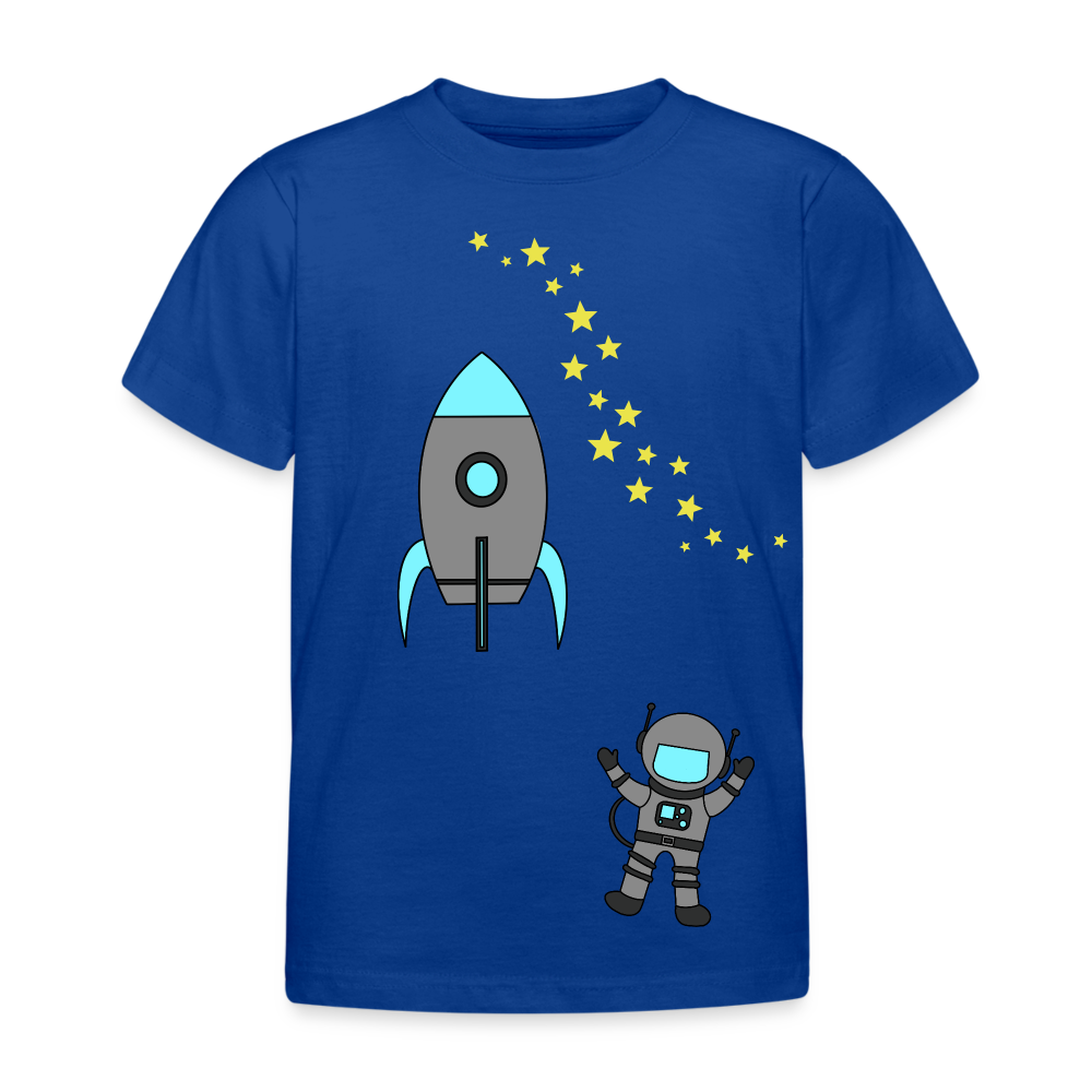 Kids' Little Astronaut Tshirt - royal blue