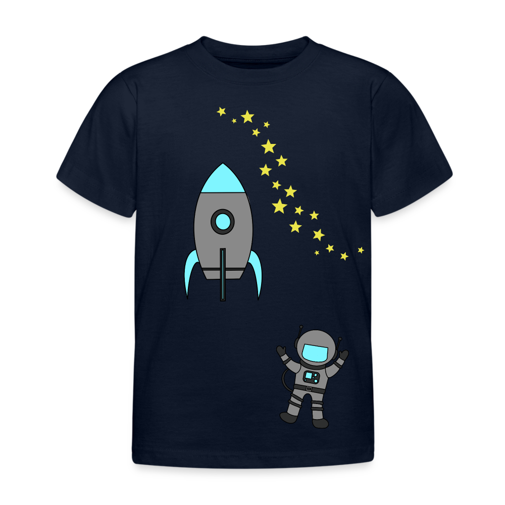 Kids' Little Astronaut Tshirt - navy