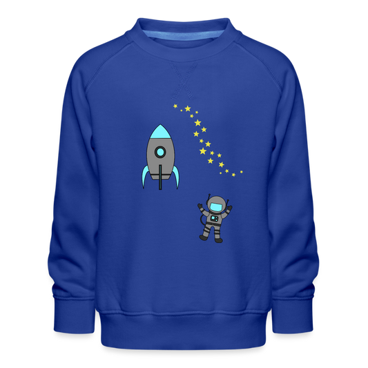 Kids’ Little Astronaut Premium Sweatshirt - royal blue