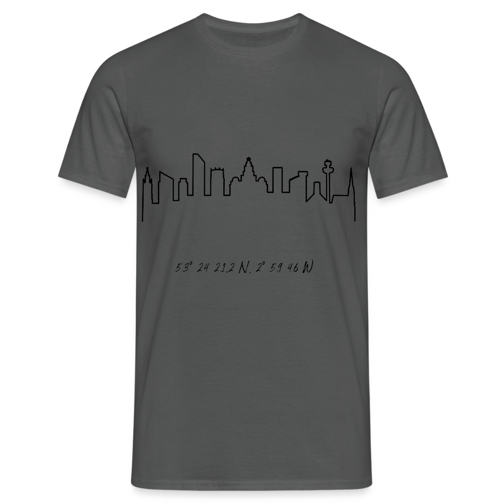 City of Liverpool Unisex T-shirt - charcoal grey