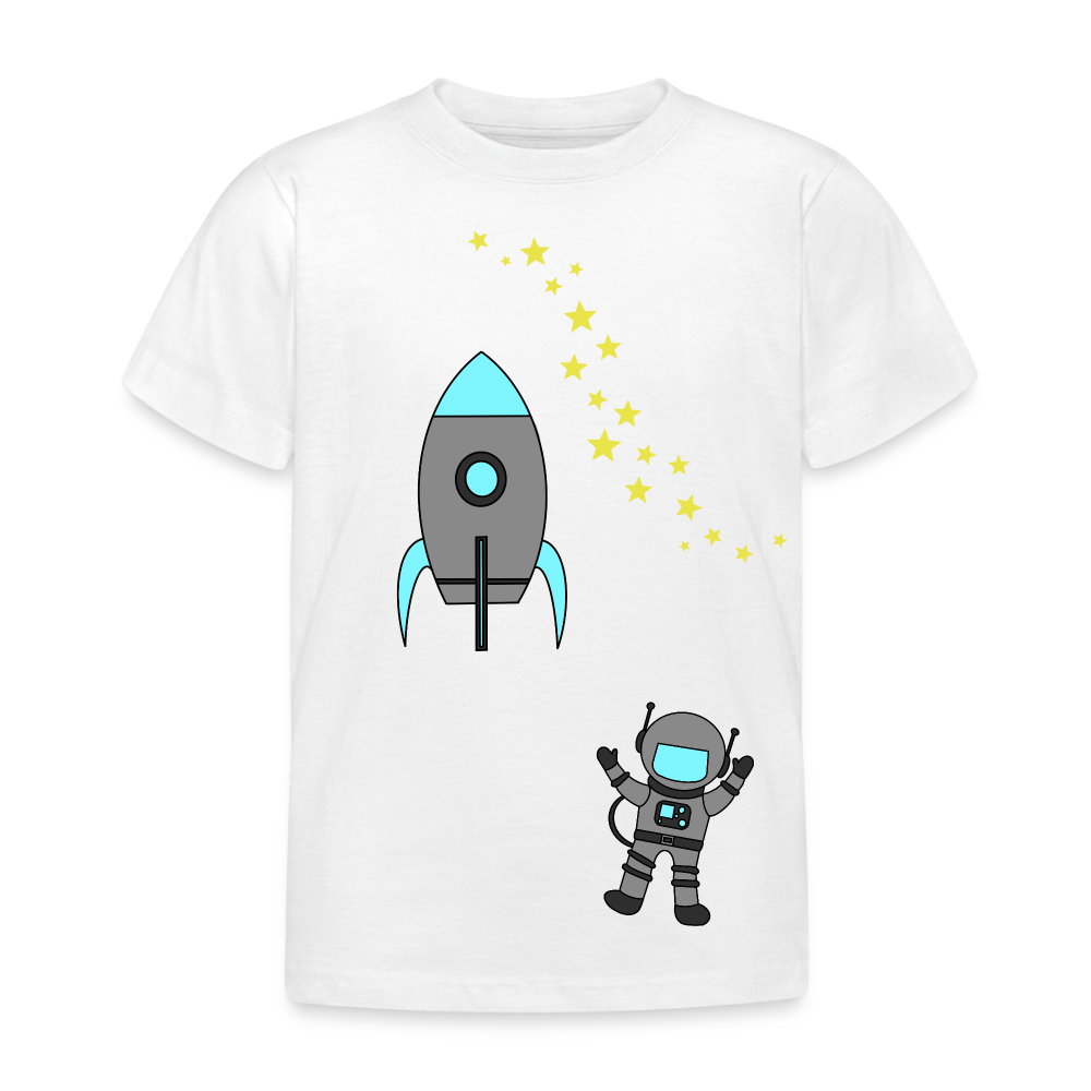 Kids' Little Astronaut Tshirt - white