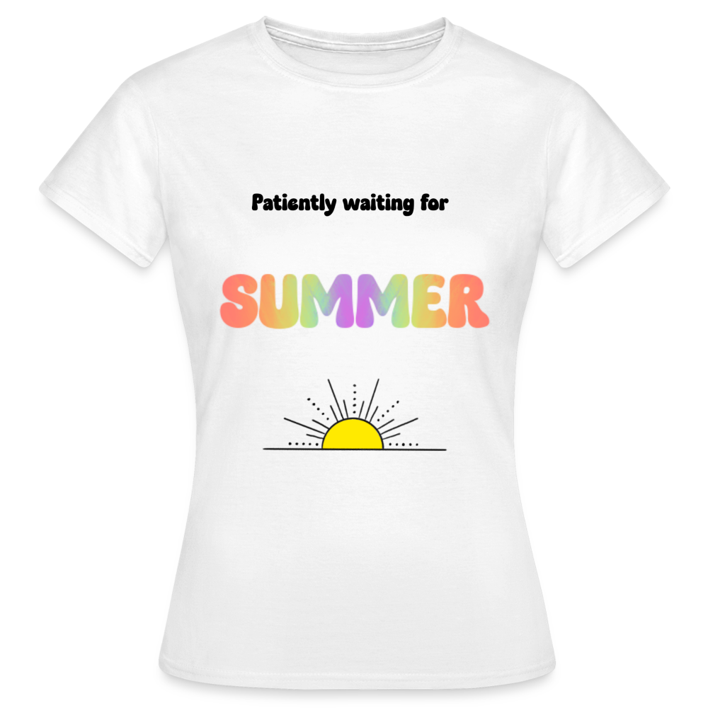 Women's Summertime T-Shirt - white