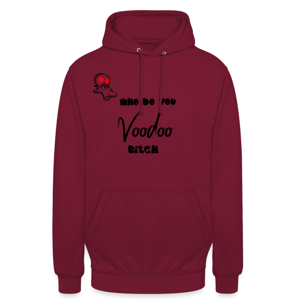 Unisex Voodoo Hoodie - bordeaux