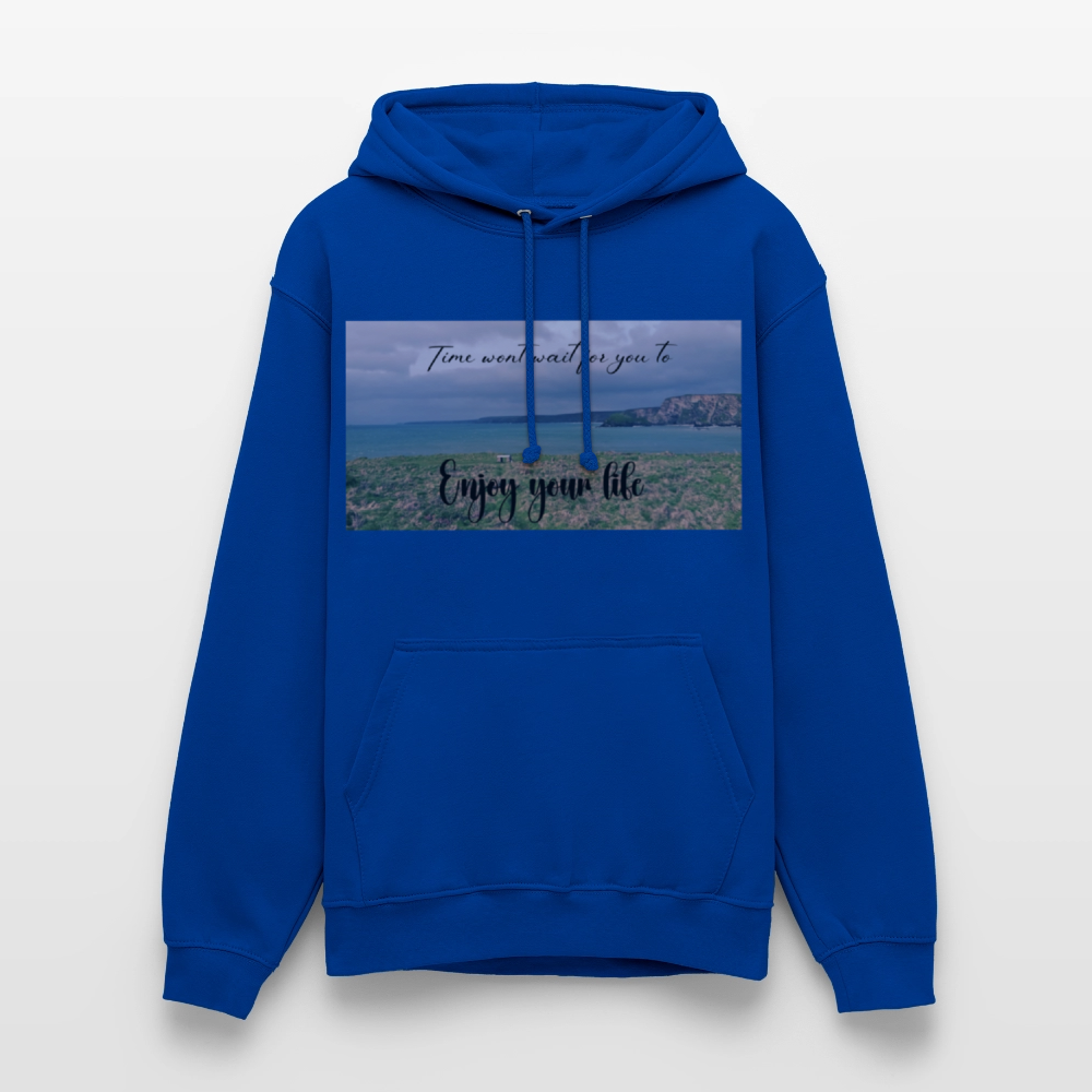 Cornwall Inspired Unisex Hoodie - bright royal