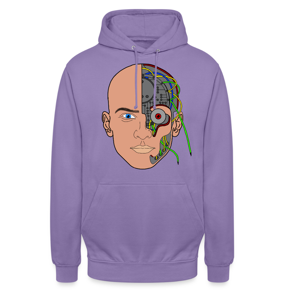 Cyborg Unisex Hoodie - lavender