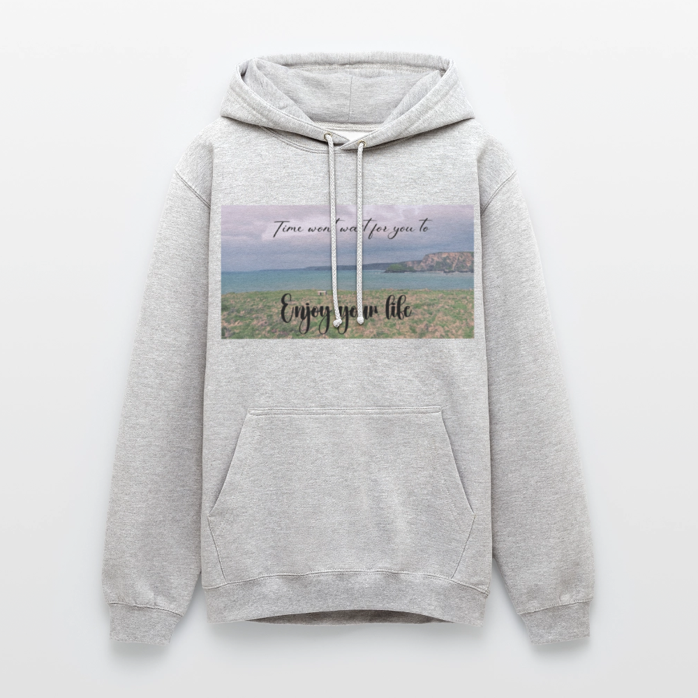 Cornwall Inspired Unisex Hoodie - light heather grey