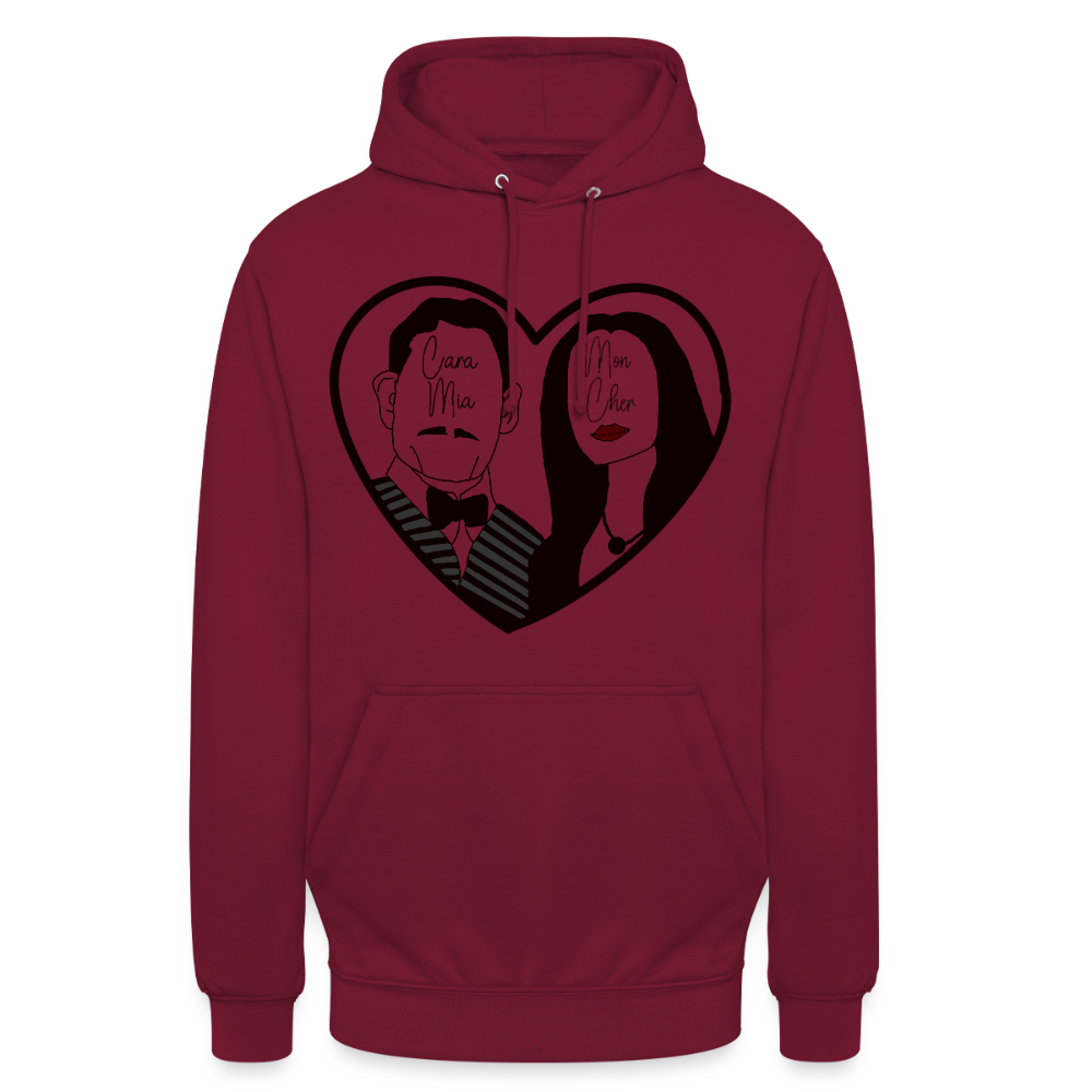 Unisex True Love  Hoodie - bordeaux