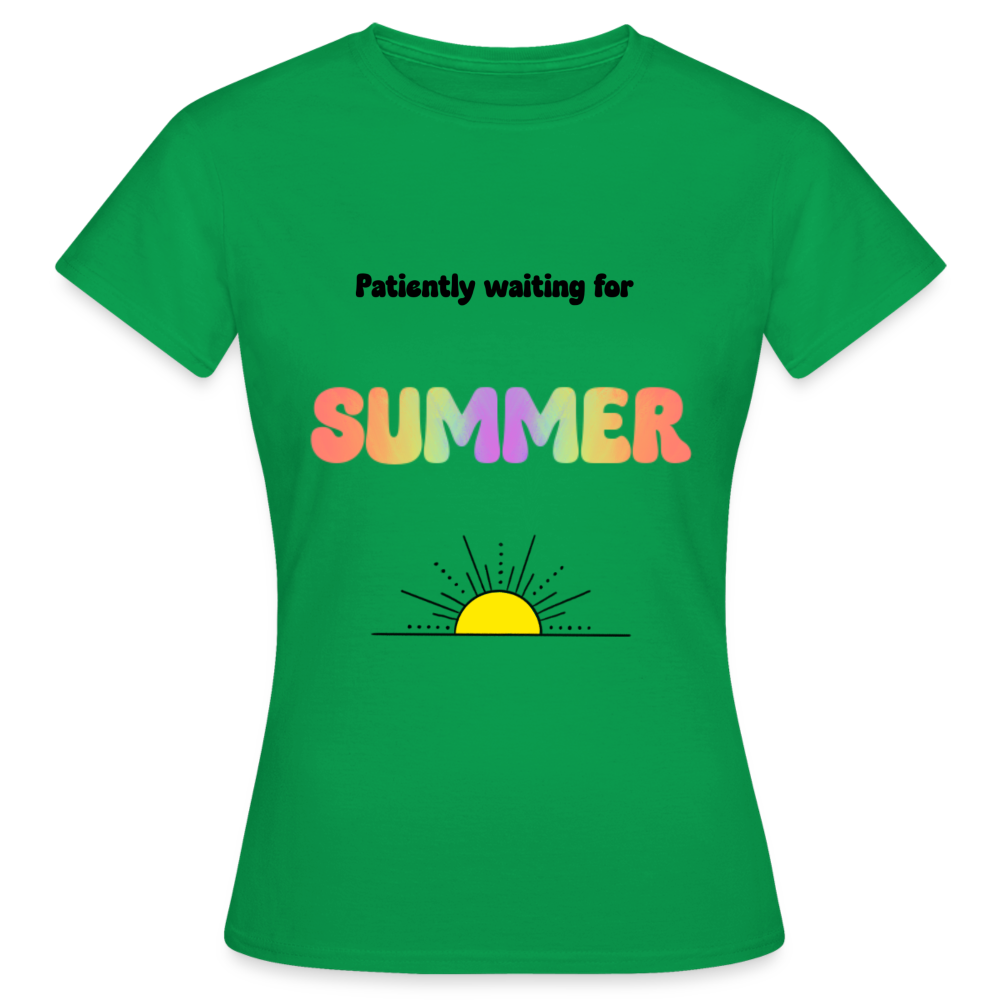 Women's Summertime T-Shirt - kelly green