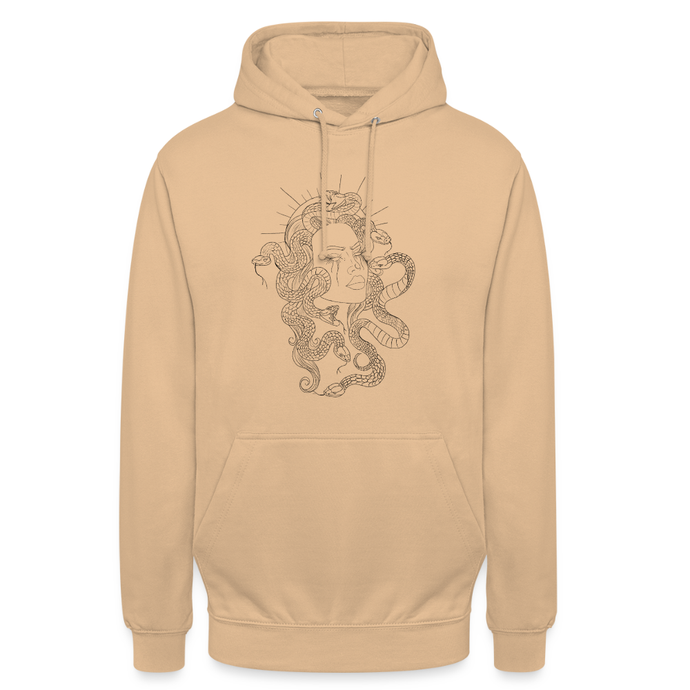 Unisex Medusa Hoodie - peach