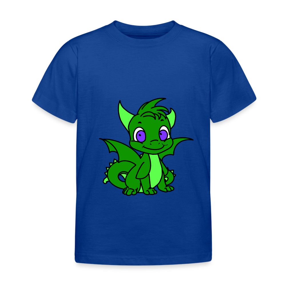 Kids' Little Dragon T-Shirt - royal blue